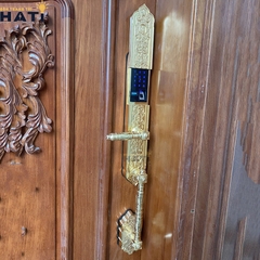 Khóa vân tay Hubert đại sảnh DSI8 EU GOLD 24K