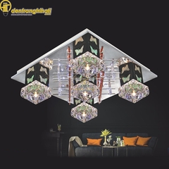 Đèn ốp pha lê vuông Adabella