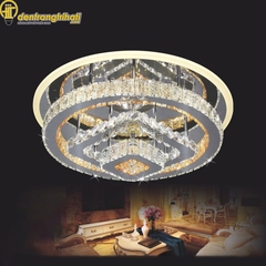 Đèn ốp pha lê tròn Cara