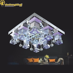 Đèn ốp pha lê vuông Domenica