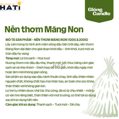 Nến Thơm Măng Non: Khởi Đầu Tươi Mới Cho Không Gian Của Bạn