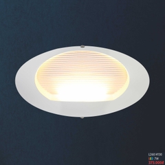Đèn tường led hình elip hắt sáng lên