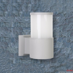 Đèn tường ống nhòm 1 đầu màu xám