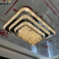 Ốp trần pha lê chữ nhật Kayo