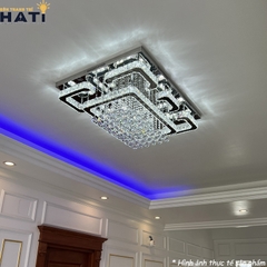 Ốp trần pha lê chữ nhật Wandson