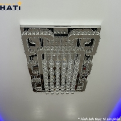 Ốp trần pha lê chữ nhật Wandson