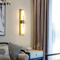 Đèn tường đồng đá cao cấp Laelia