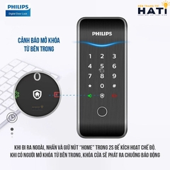 Khóa vân tay Philips cửa kính 5100-5