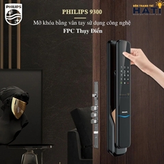 Khóa vân tay Philips 9300 Gate mở khóa từ xa