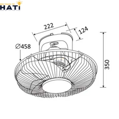 Quạt đảo Panasonic F-409QGO