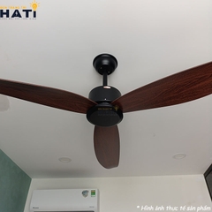 Quạt trần 3 cánh Salic màu Coffee