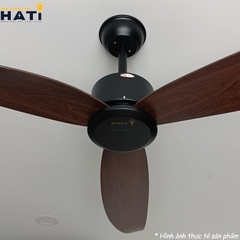 Quạt trần 3 cánh Salic màu Coffee