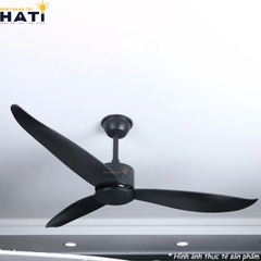 Quạt trần 3 cánh Salic màu Đen