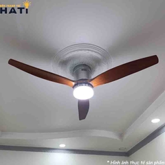 Quạt trần cánh gỗ 3 cánh