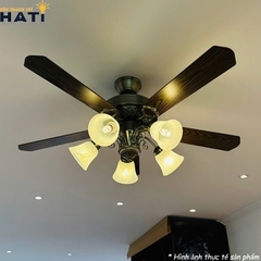 Quạt trần cánh gỗ Salman - CTK5213