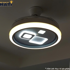 Quạt trần cánh xếp QT52 hình ảnh sản phẩm chất lượng