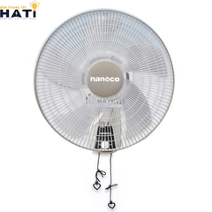 Quạt treo tường Nanoco NWF1604G màu xám