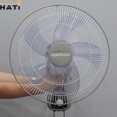 Quạt treo tường Nanoco NWF1604G màu xám