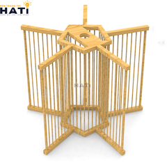 Đèn thả mây tre Evado