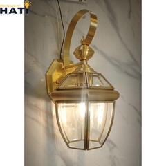 Đèn tường đồng ngoài trời Izu - VDNT03/VA