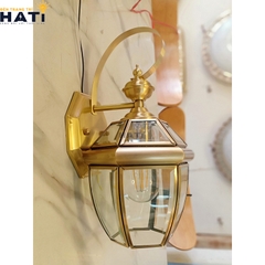 Đèn tường đồng ngoài trời Izu - VDNT03/VA