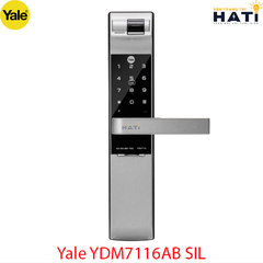 Khóa vân tay Yale YDM7116A MB màu bạc