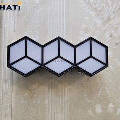 Đèn tường ngoài trời hiện đại Sandi 6 tia
