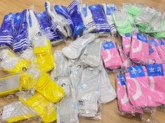 Set Tất Hồng Đen Adidas