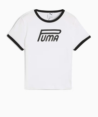 Áo thun nữ FUTURE.PUMA.ARCHIVE Graphic Slim Tee- Trắng