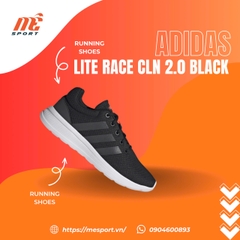 Giày Adidas Lite Racer 'Core Black'