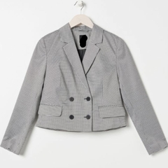Áo vest Sinsay kẻ đen trắng