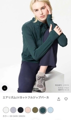 áo chồng nắng uni - 59 dark green