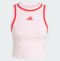 adidas Essentials Color-Pop Cotton Crop Tank Top