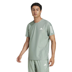Green Own the Run Tee - Adidas