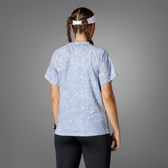 Áo T-shirt adidas CLIMACOOL Own the Run 3 sọc Nữ