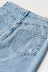 Chân váy denim rách HM