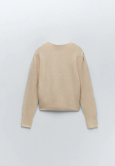 Áo len cổ ren Zara