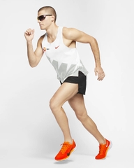 Áo chạy Nike trắng