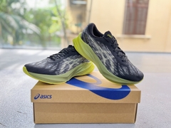Asics Novablast 3 đen đế xanh