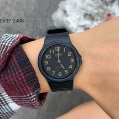 Đồng hồ Casio đen MQ-24-1B2LJF