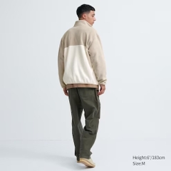 Áo khoác lông cừu 30 Natural Uniqlo