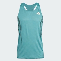 Turquoise Adizero Archive Running Singlet