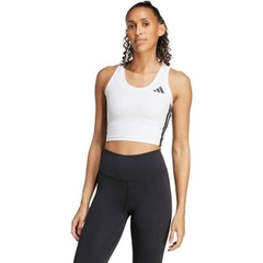 ÁO Train Essentials 3-Stripes Crop Tank Top