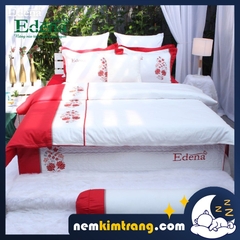 Ga (Drap) Nệm Coton Solid Edena Mẫu 358 - CHÍNH HÃNG, CAO CẤP