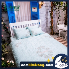 Bộ Ga (Drap) Nệm Tencel Edena Mẫu 712 - CHÍNH HÃNG, CAO CẤP
