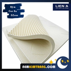 [FREE SHIP] Nệm Cao Su Liên Á 5Zone - CHÍNH HÃNG, BẢO HÀNH 12 NĂM
