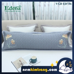 VỎ Gối Đôi Tencel 45x140 cm Edena - CHÍNH HÃNG, CAO CẤP