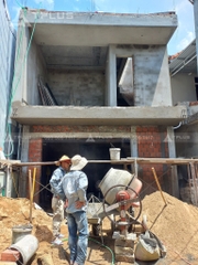 Công tác tô tường - DĐ HOUSE