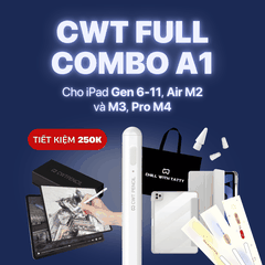 Combo sản phẩm Bút cảm ứng Pencil V kèm phụ kiện cho i.p.a.d gen, Air M2, Air M3, Pro M4, Pro M5