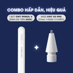 Bộ sản phẩm Bút cảm ứng V 2025 đi kèm ngòi kim loại X5 PRO siêu bền, siêu mượt